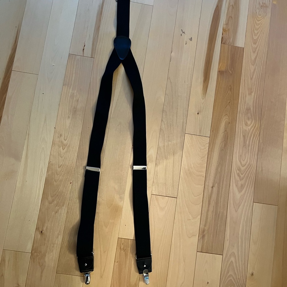Cas Germany suspenders classic black